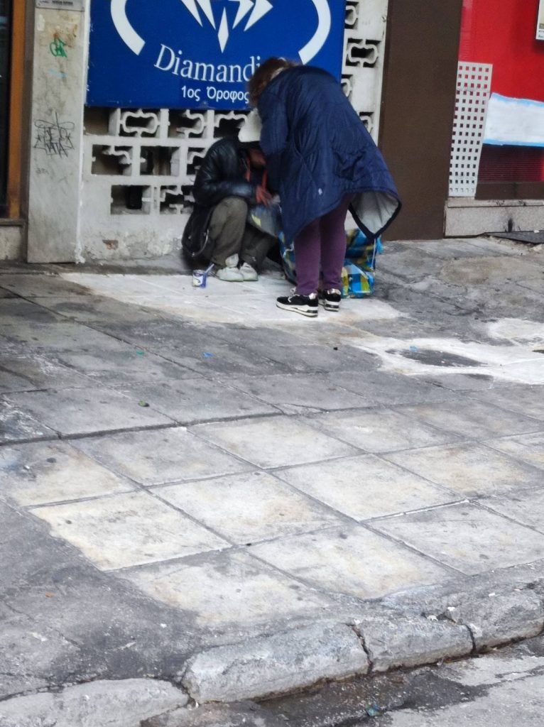Στους Άστεγους των Αθηνών